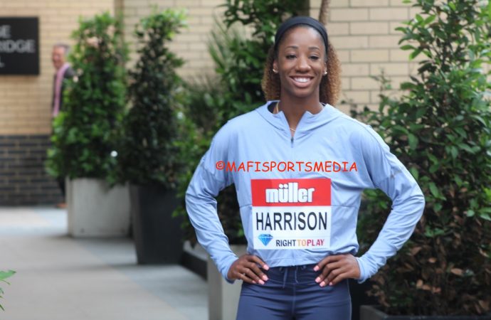 KENDRA HARRISON STEALS THE SHOW ON DAY 1 OF THE LONDON ANNIVERSARY GAMES WITH A WORLD RECORD