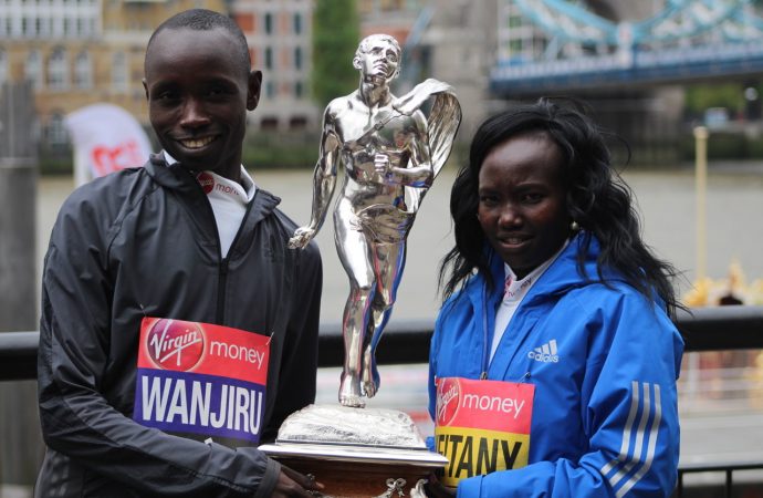 2017 LONDON MARATHON WINNERS GIVE THEIR REACTION